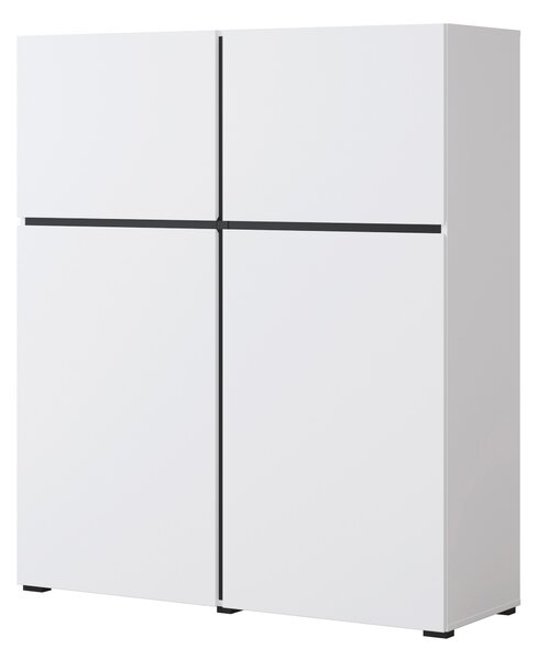 Komoda INCROCIO 119 cm do Salonu Sypialni Biały