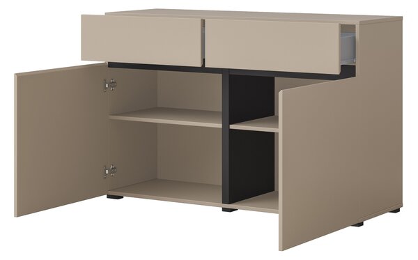 Komoda INCROCIO 119 cm do Salonu Sypialni Odcienie beżu