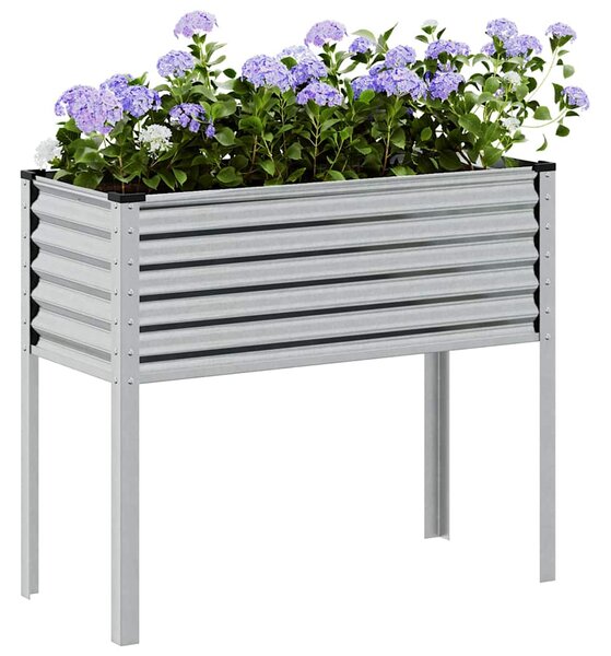 Donica ogrodowa 100x45x90 cm Stal ocynkowana