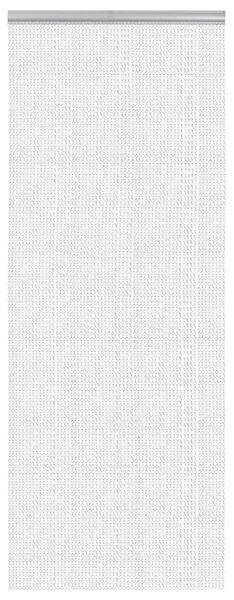 Zasłona łańcuchowa do drzwi, 80x221 cm, aluminium