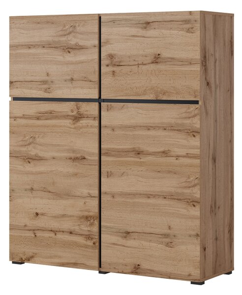 Komoda INCROCIO 119 cm do Salonu Sypialni Dąb wotan