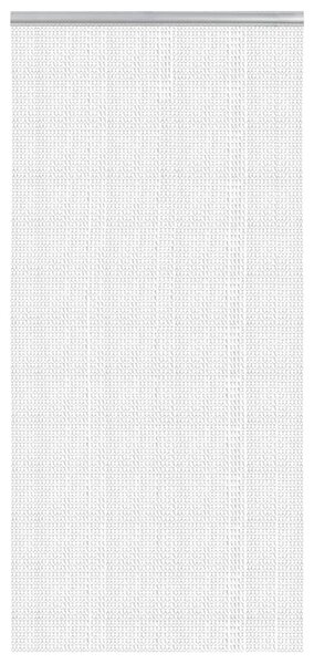 Moskitiera łańcuchowa do drzwi, 100x212 cm, aluminium