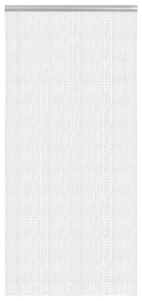 Moskitiera łańcuchowa do drzwi, 100x226 cm, aluminium