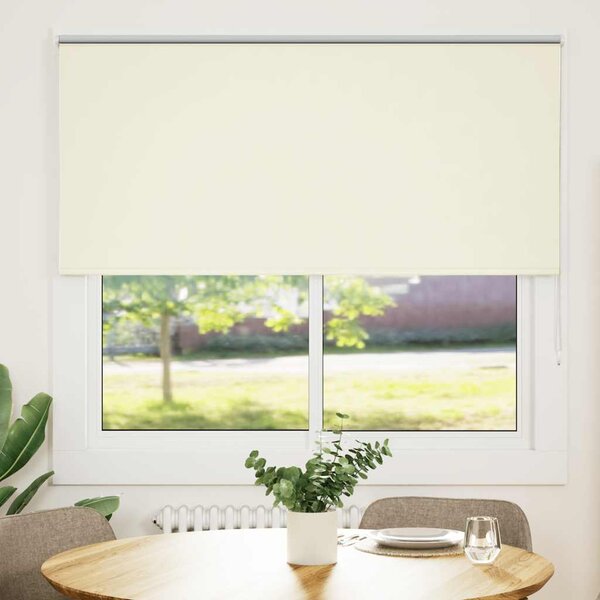 Roleta zaciemniająca Off White 155x150 cm Szerokość tkaniny