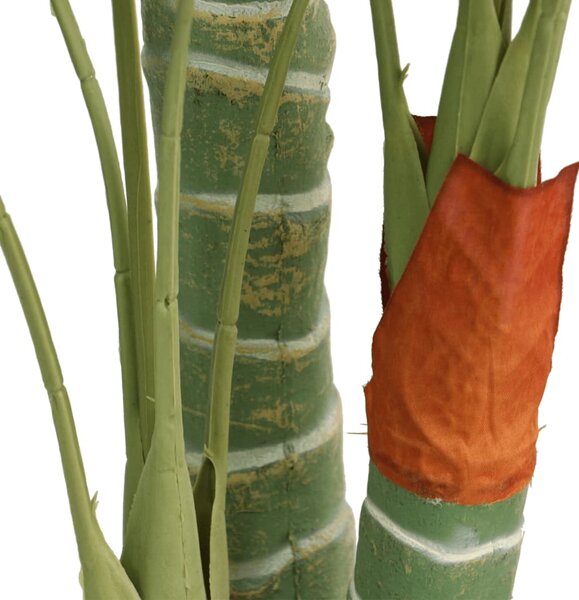 Sztuczna palma na 3 pniach, zielona, 120 cm, PP