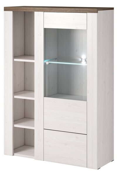Komoda LARISSA 100 cm do Salonu Sypialni Odcienie szarości