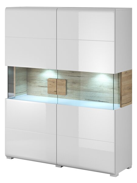 Komoda IBIZA 122 cm do Salonu Sypialni Biały