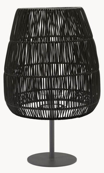 Lampa stołowa z rattanu do użytku wewnętrznego i zewnętrznego Agnar
