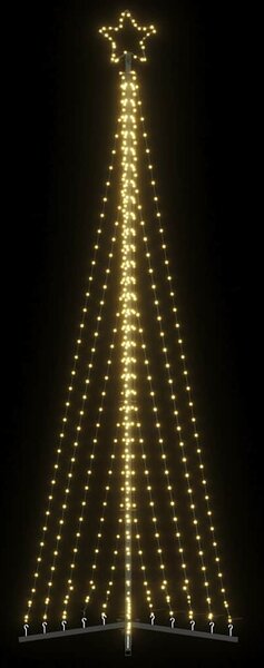 Choinka LED 495 LEDs Ciepła biel 300,5 cm