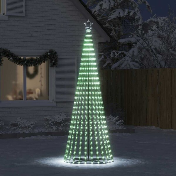 Choinka LED 475 LED Zimna biel 247 cm