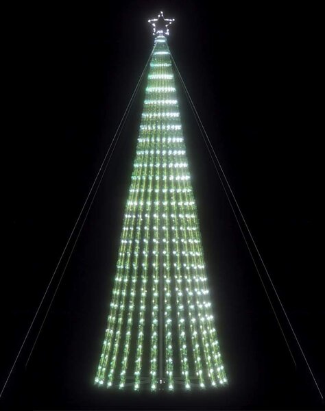 Choinka LED 1028 LED Zimna biel 403 cm