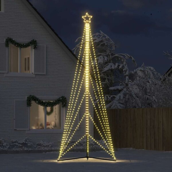 Choinka LED 861 LEDs Ciepła biel 478 cm