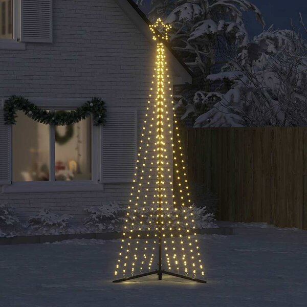 Choinka LED 495 LEDs Ciepła biel 300,5 cm