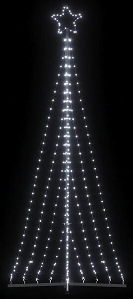 Choinka LED 447 LED Zimna biel 250 cm