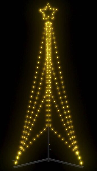 Choinka LED 483 LEDs Ciepła biel 240 cm