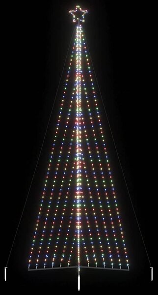 Choinka LED 789 LED Kolorowa 476 cm