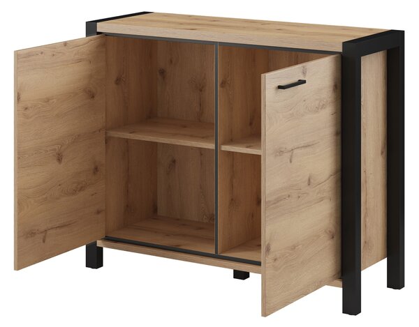 Komoda ATTIVO 112 cm do Salonu Sypialni Dąb