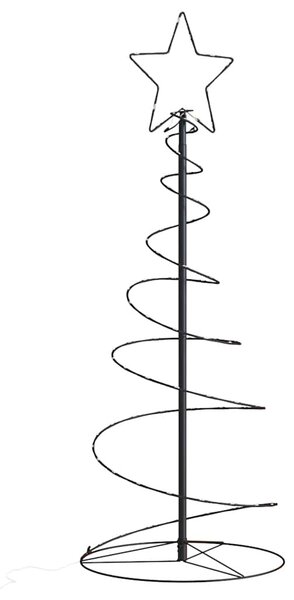Choinka LED 80 LED Ciepła biel 120 cm
