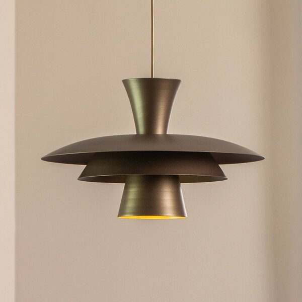 Lampa wisząca Plato Luminex, możliwość ściemniania, aluminiowy / szary / cynkowy, salon / jadalnia, metal, nowoczesny