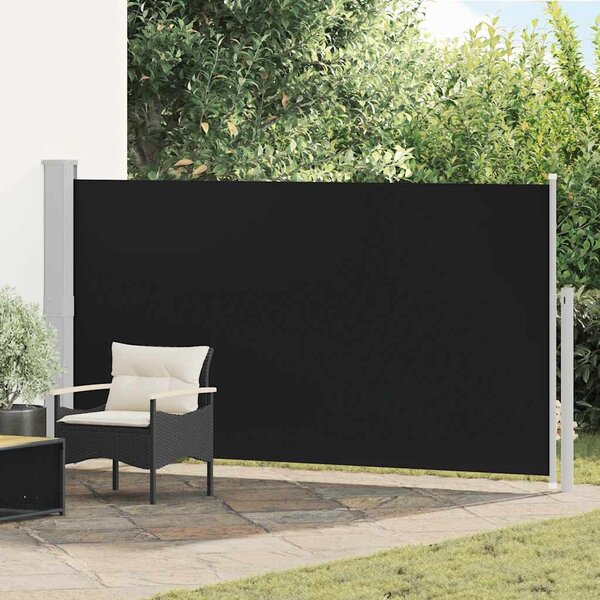 Markiza boczna na taras, 160 x 300 cm, czarna