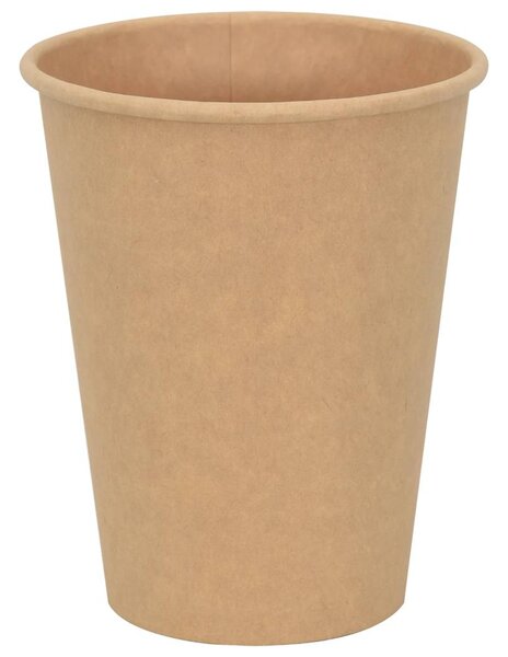 Papierowe kubki, 1000 szt., 12oz, 300ml, brązowy