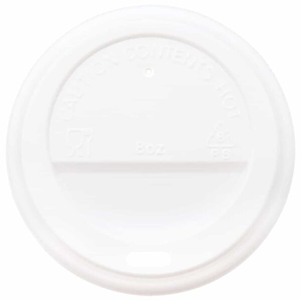 Pokrywki do kubków papierowych do kawy, Ø80 mm, 8oz, 1000 szt