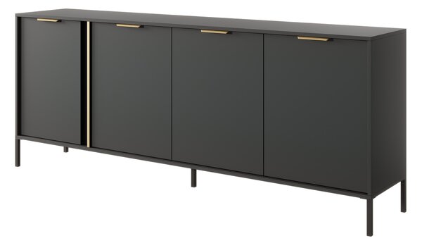 Komoda LORENZO 203 cm do Salonu Sypialni Antracyt