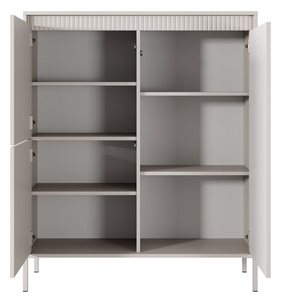 Komoda SENSATO 104 cm do Salonu Sypialni Odcienie beżu