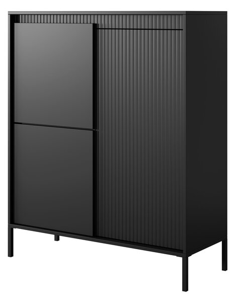 Komoda SENSATO 104 cm do Salonu Sypialni Czarny