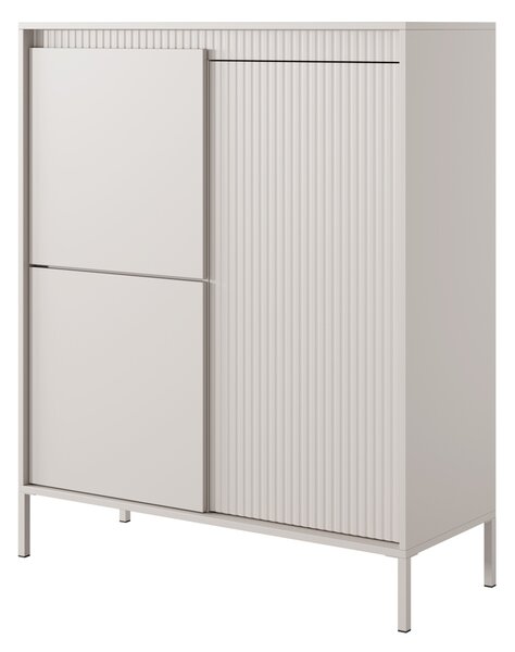 Komoda SENSATO 104 cm do Salonu Sypialni Odcienie beżu