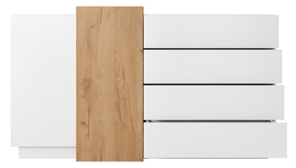 Komoda TRES 160 cm do Salonu Sypialni Biały