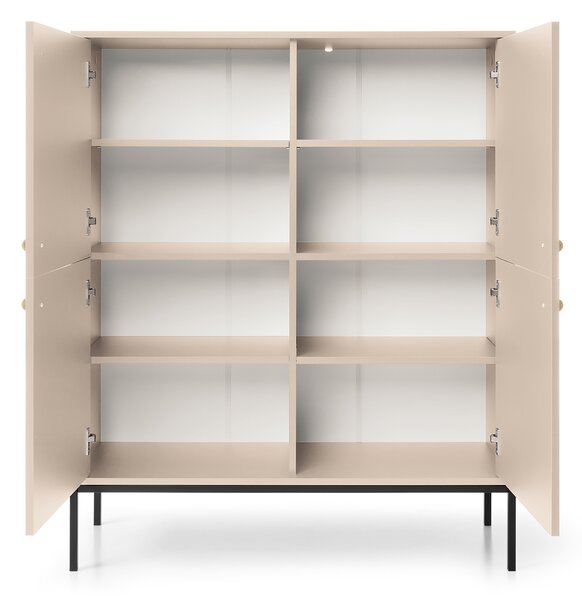Komoda MONDO 104 cm do Salonu Sypialni Odcienie beżu