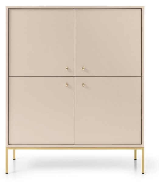 Komoda MONDO 104 cm do Salonu Sypialni Odcienie beżu