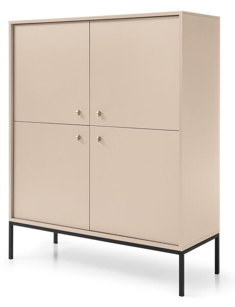 Komoda MONDO 104 cm do Salonu Sypialni Odcienie beżu
