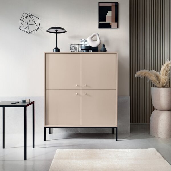 Komoda MONDO 104 cm do Salonu Sypialni Odcienie beżu