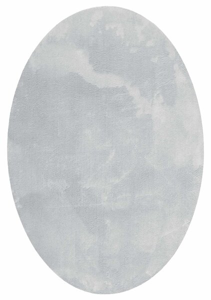 Dywany pokojowe Owalny HUARTE Szary 120 x 170 cm 100% poliester