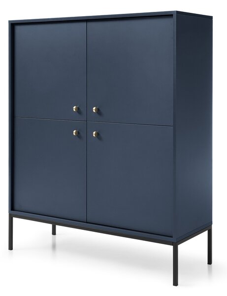 Komoda MONDO 104 cm do Salonu Sypialni Odcienie granatowego
