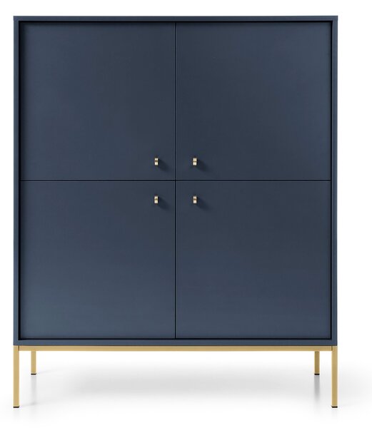 Komoda MONDO 104 cm do Salonu Sypialni Odcienie granatowego
