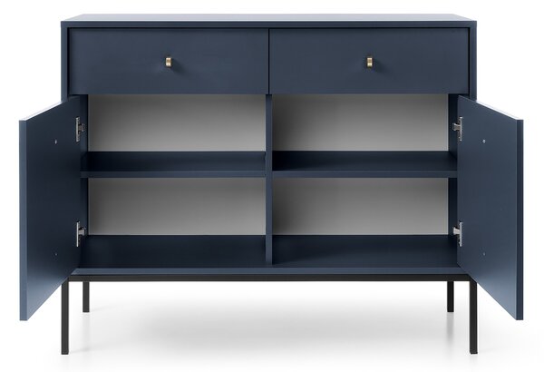 Komoda MONDO 104 cm do Salonu Sypialni Odcienie granatowego