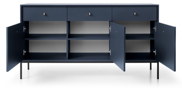 Komoda MONDO 154 cm do Salonu Sypialni Odcienie granatowego