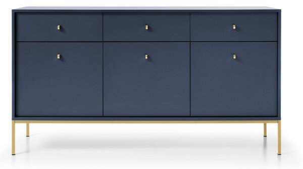 Komoda MONDO 154 cm do Salonu Sypialni Odcienie granatowego