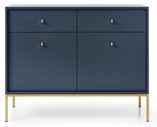 Komoda MONDO 104 cm do Salonu Sypialni Odcienie granatowego