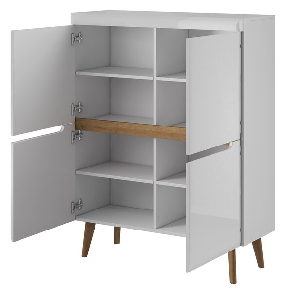 Komoda NORDICO 107 cm do Salonu Sypialni Biały