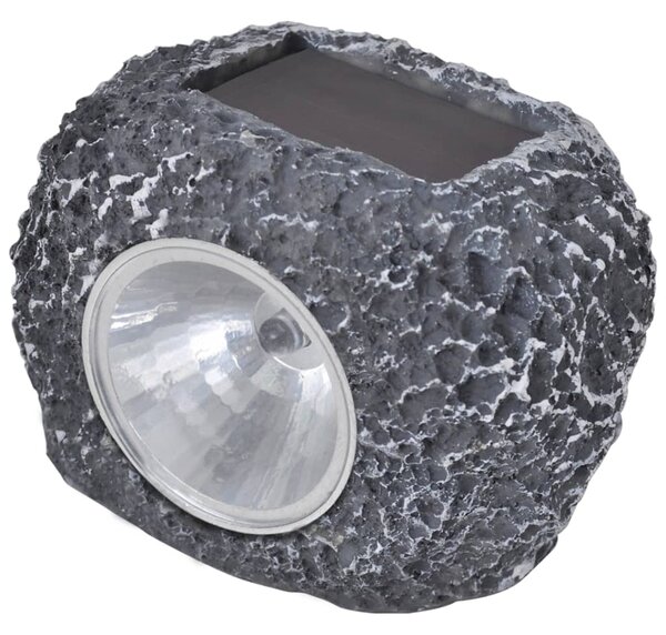 Kamienie z lampkami solarnymi LED, 12 szt