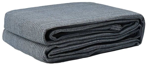 Dywan pod namiot Niebieski i szary 600 x 400 cm Polietylen