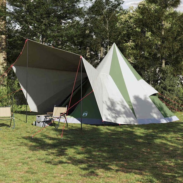 Namiot Tipi z dachem Zielony 510 x 690 x 330 cm tafta