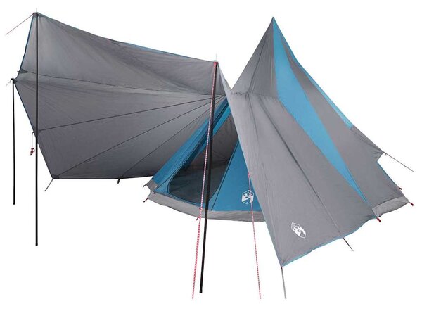 Namiot Tipi z dachem Niebieski 510 x 690 x 330 cm tafta