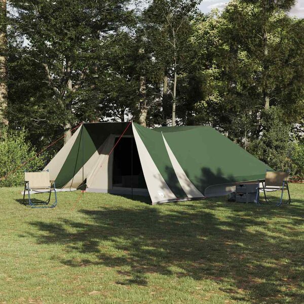 Namiot Tipi z dachem Zielony 660 x 456 x 200 cm tafta
