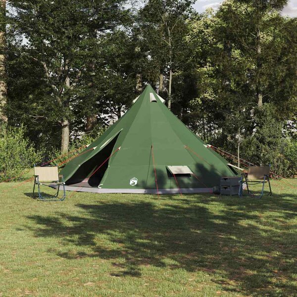 Namiot Tipi z dachem Zielony 560 x 560 x 300 cm tafta