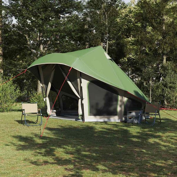 Namiot Tipi z dachem Zielony 508 x 470 x 300 cm tafta